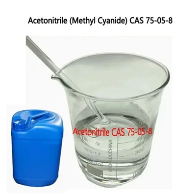 Chemische structuur van acetonitril (acn)